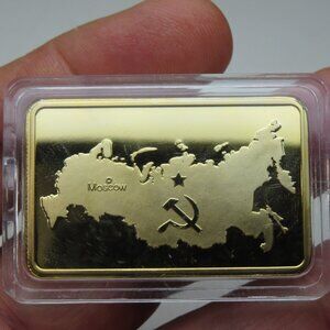 18k Gold bar 1 Ounce